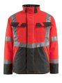 Mascot Veiligheid Werkjas Penrith 15935-126 hi-vis rood-donkerantraciet